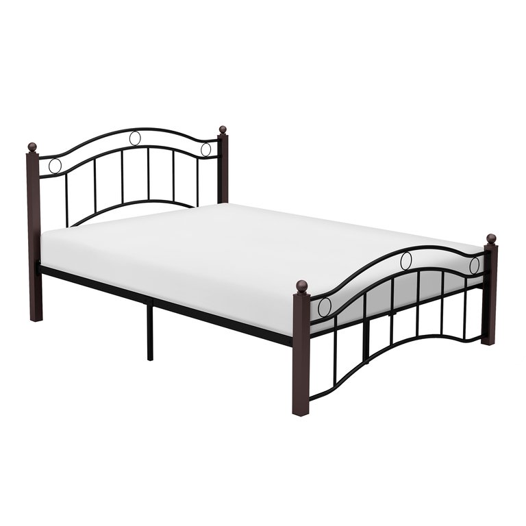 Sterling Black Metal Frame Platform Bed