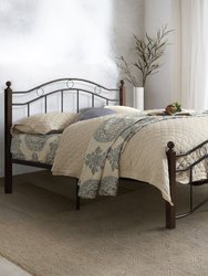 Sterling Black Metal Frame Platform Bed