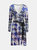 "Blue Hues" Lady B Wrap Dress - Blue Hues