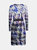 "Blue Hues" Lady B Wrap Dress