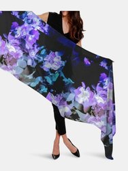 "Evening Romance" Cashmere Silk Scarf