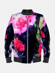 "MoonGlow" Lady B Bomber Jacket - MoonGlow