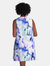 "Orchids Lavender" A-Line Dress