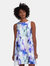 "Orchids Lavender" A-Line Dress - Orchids Lavender