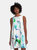 "Orchids White" A-Line Dress - Orchids White