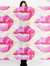 "Saye Smooch" Chiffon Scarf - Pink