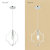 1-Light Modern Farmhouse Geometric Chandelier