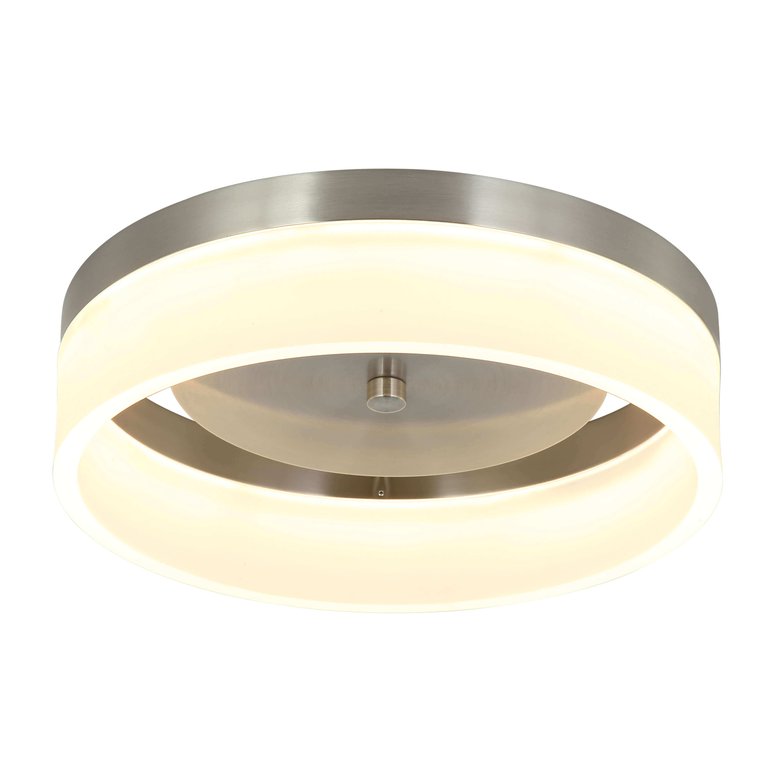 Smart Alexa Ceiling Light - Satin Nickel