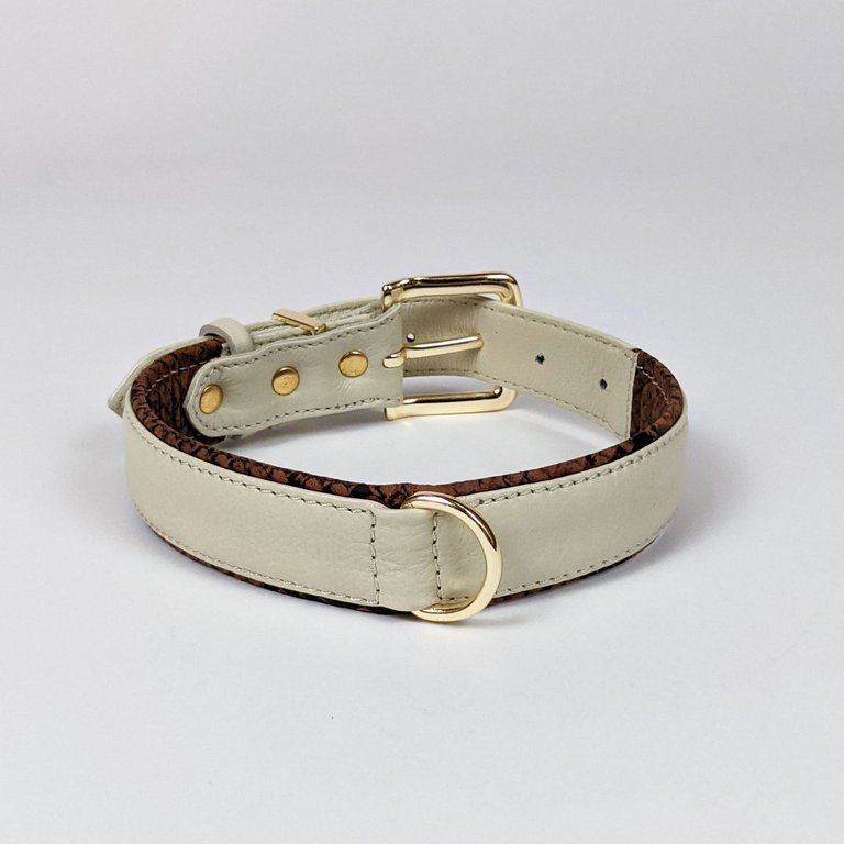 Padded Leather Collar