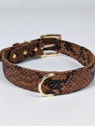 Padded Leather Collar