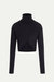 Arrone Cropped Top Sweater Black - Black