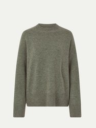 Norway Cashmere Sweater - Moss Green