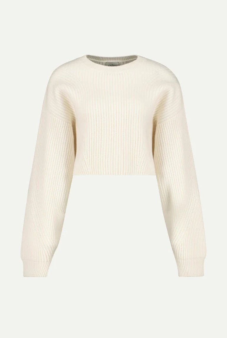 Yucutan Oversized Cropped Sweater