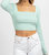 Artic Knit Tie Back Crop Top