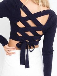 Back To Blue Strappy Top