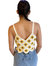 Coachella Calling Top In Yellow/White