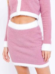 Elle Woods Sweater Skirt - Mauve