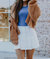 High School Sweetheart Skirt In White