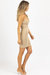 Lurex Sleeveless Shimmer Mini Dress