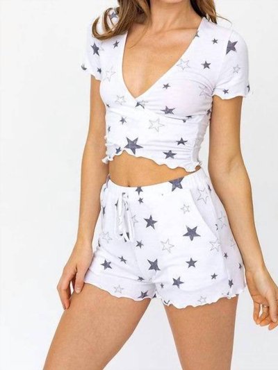 LE LIS Night Sky Lounge Shorts product