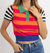 Stace Stripe Knit Top