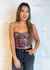 Starry Night Sequin Tube Top In Mauve