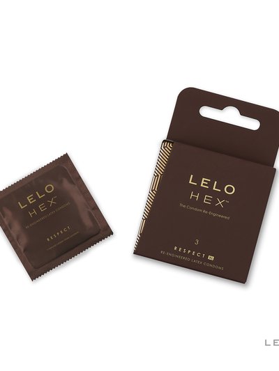 LELO HEX™  Respect XL Condoms, 3 Pack product
