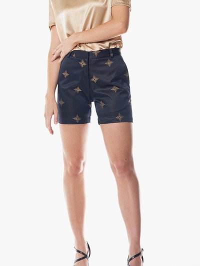Le Réussi Black And Gold Shorts product