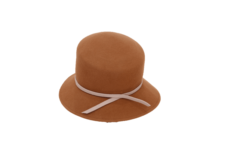 Cloche Brown Hat - Brown