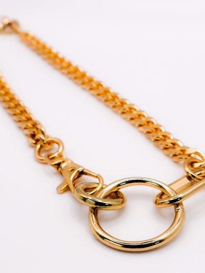 Le Réussi Golden Chain Cascade Necklace product