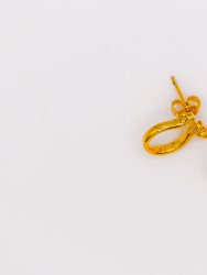 Golden Horseshoe Mini Earrings