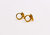 Golden Horseshoe Mini Earrings - Gold