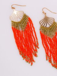 Golden Leaves Earrings