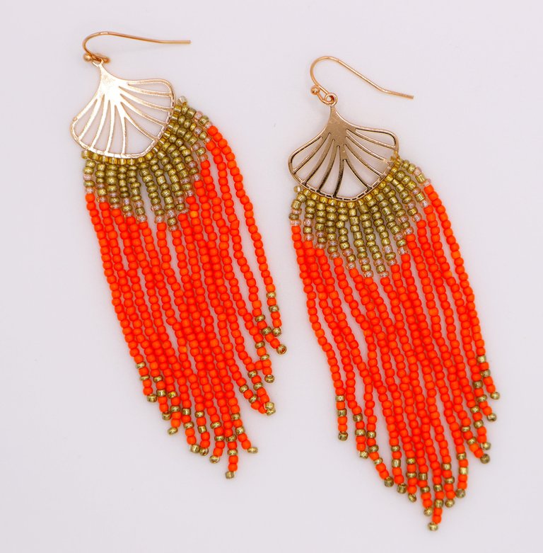 Golden Leaves Earrings