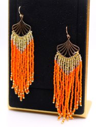 Golden Leaves Earrings