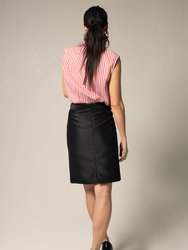 Luxe Straight Mini Skirts