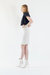 Luxe White Mini Tweed Skirt