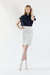 Luxe White Mini Tweed Skirt - White