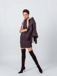 Luxe Wool Mini Dress