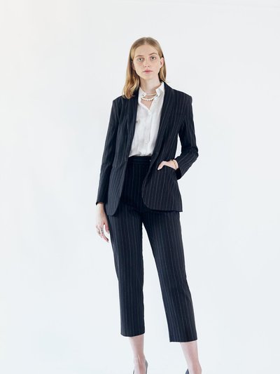 Le Réussi Pinstripes Oversize Blazer product