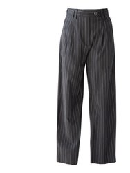 Pinstripes Suit Pants