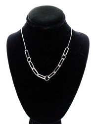 Silver Serenity Chain Necklace