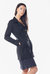 The Grace Long Blazer Dress In Black