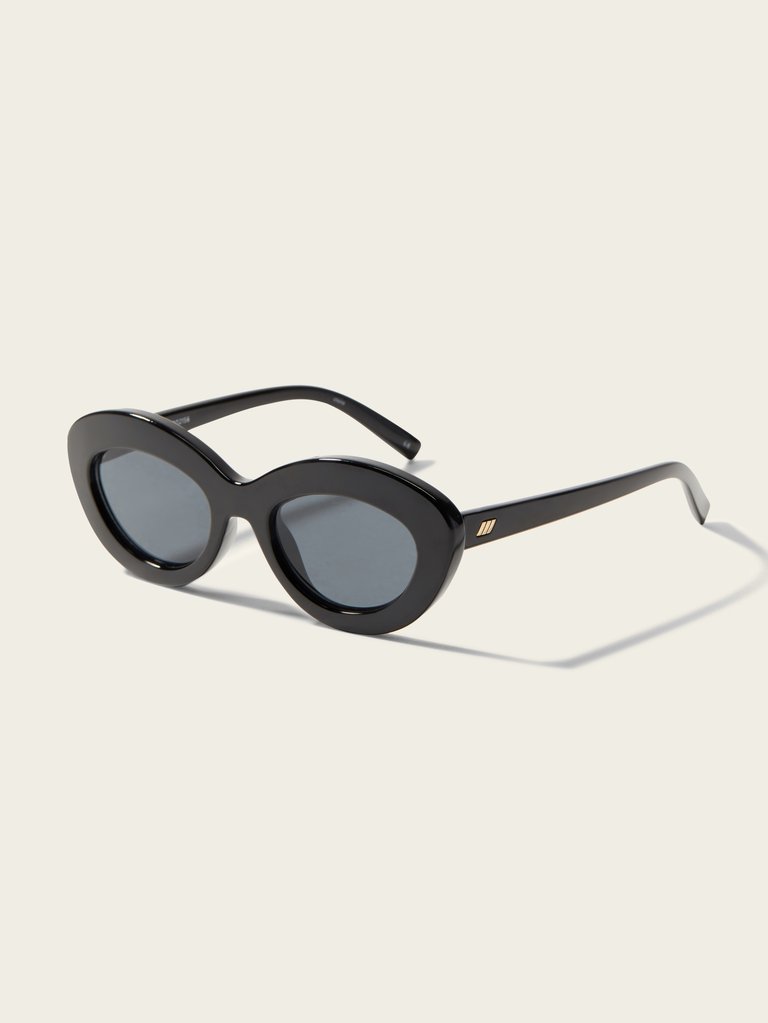 Fluxus Cat Eye Sunglasses - Black