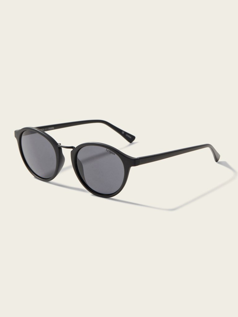 Paradox Round Sunglasses - Matte Black