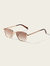 Supastar® Square Sunglasses - Bright Gold Brown