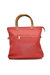 Medium Tote - Bamboo Handles - Red