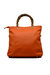 Medium Tote - Bamboo Handles - Orange