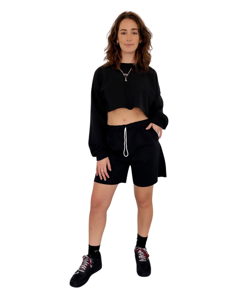 Black Anywhere Shorts - Black