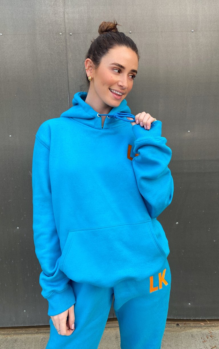 Blue Tulum Hoodie - Blue